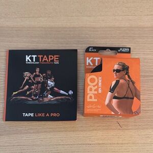 KT Tape Kinesiology Therapeutic Tape in Black